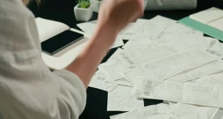 Geschenk an der Tür