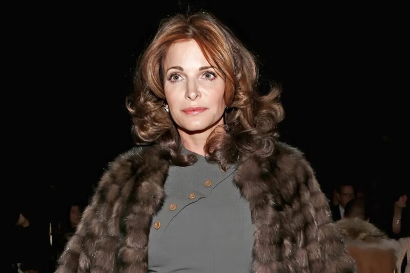 Stephanie Seymour mit natürlicher Ausstrahlung