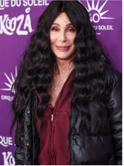 Cher mit Sohn und Verlobtem