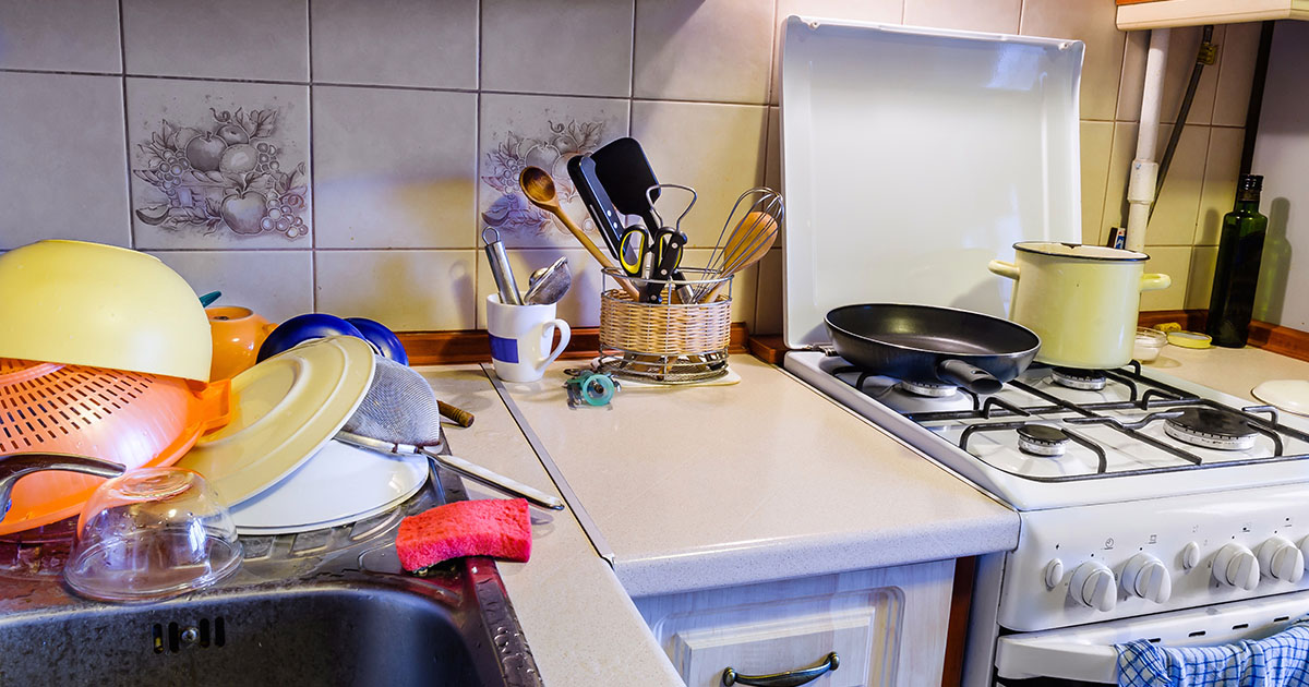 Annabeth und Levan in der Küche