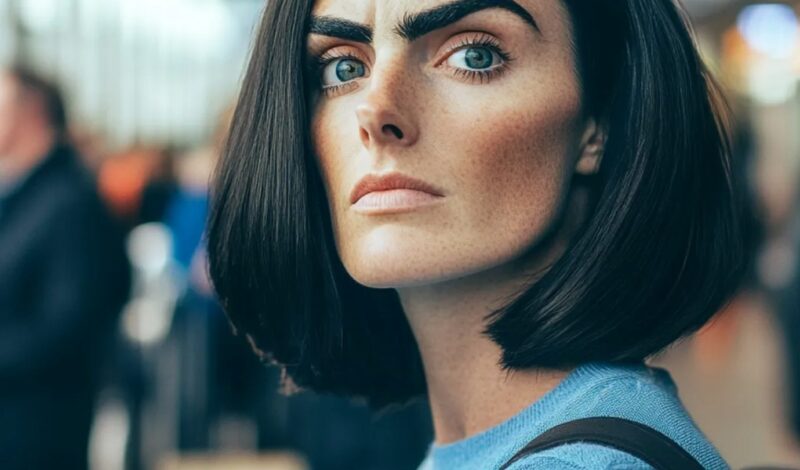 Beamtin hilft bei Kontrolle