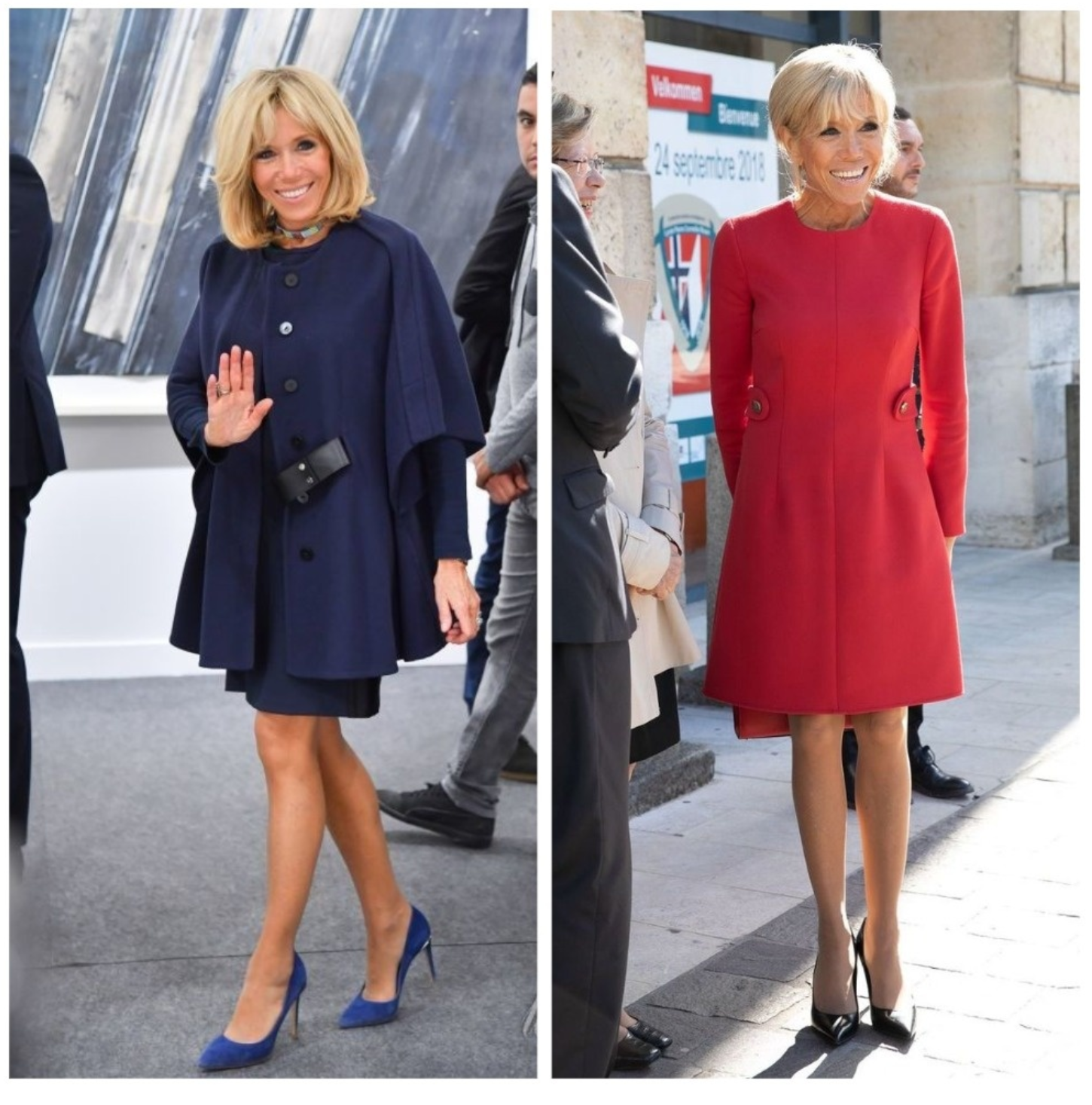 Brigitte Macron Miniröcke