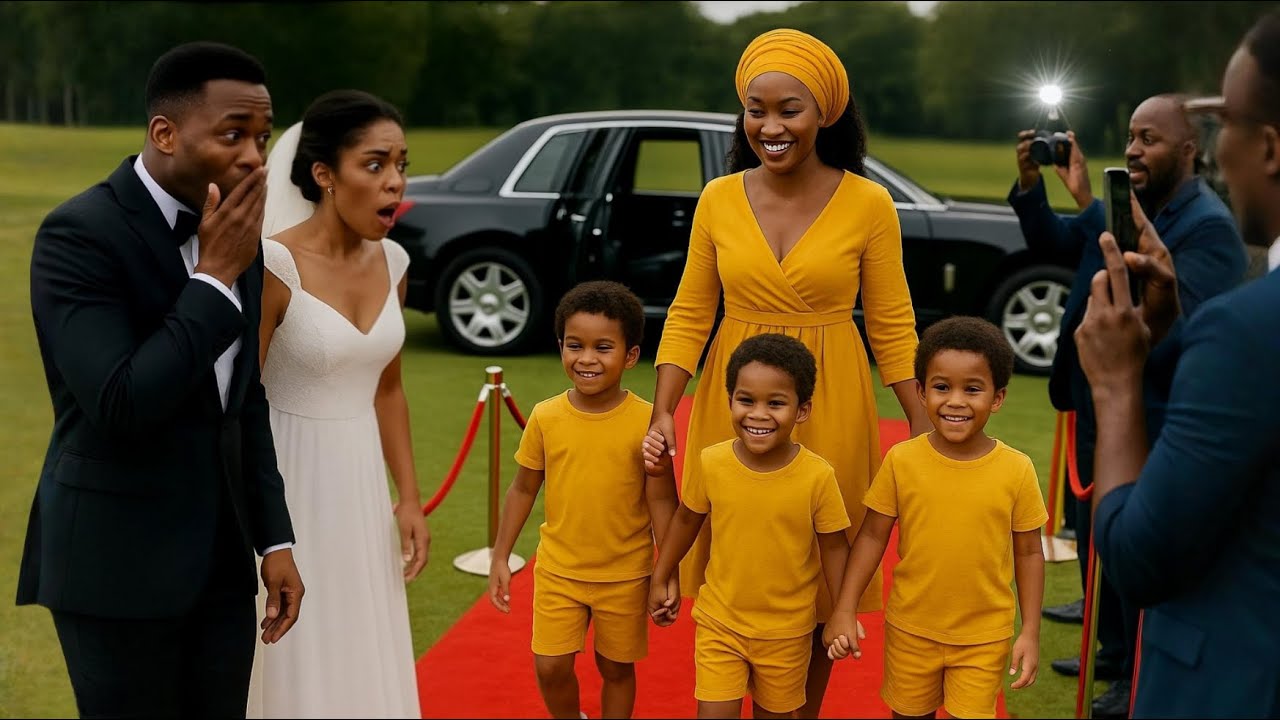 Amaka Ex-Frau Rolls Royce Hochzeit Drillinge